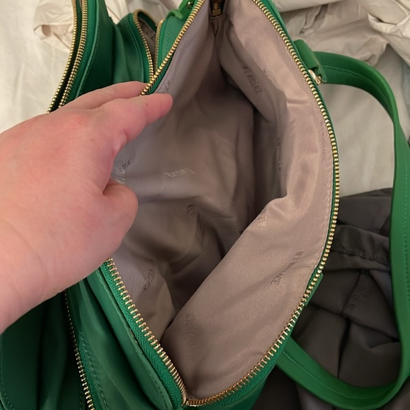 Mz wallace shoulder bag , green gold, used once - Picture 9 of 13